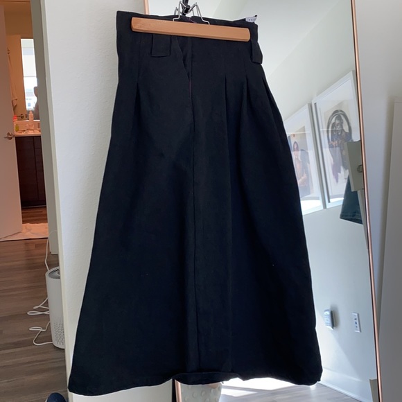 Selva Negra high waisted black skirt with pockets size 4 one of a kind like new - Picture 6 of 7